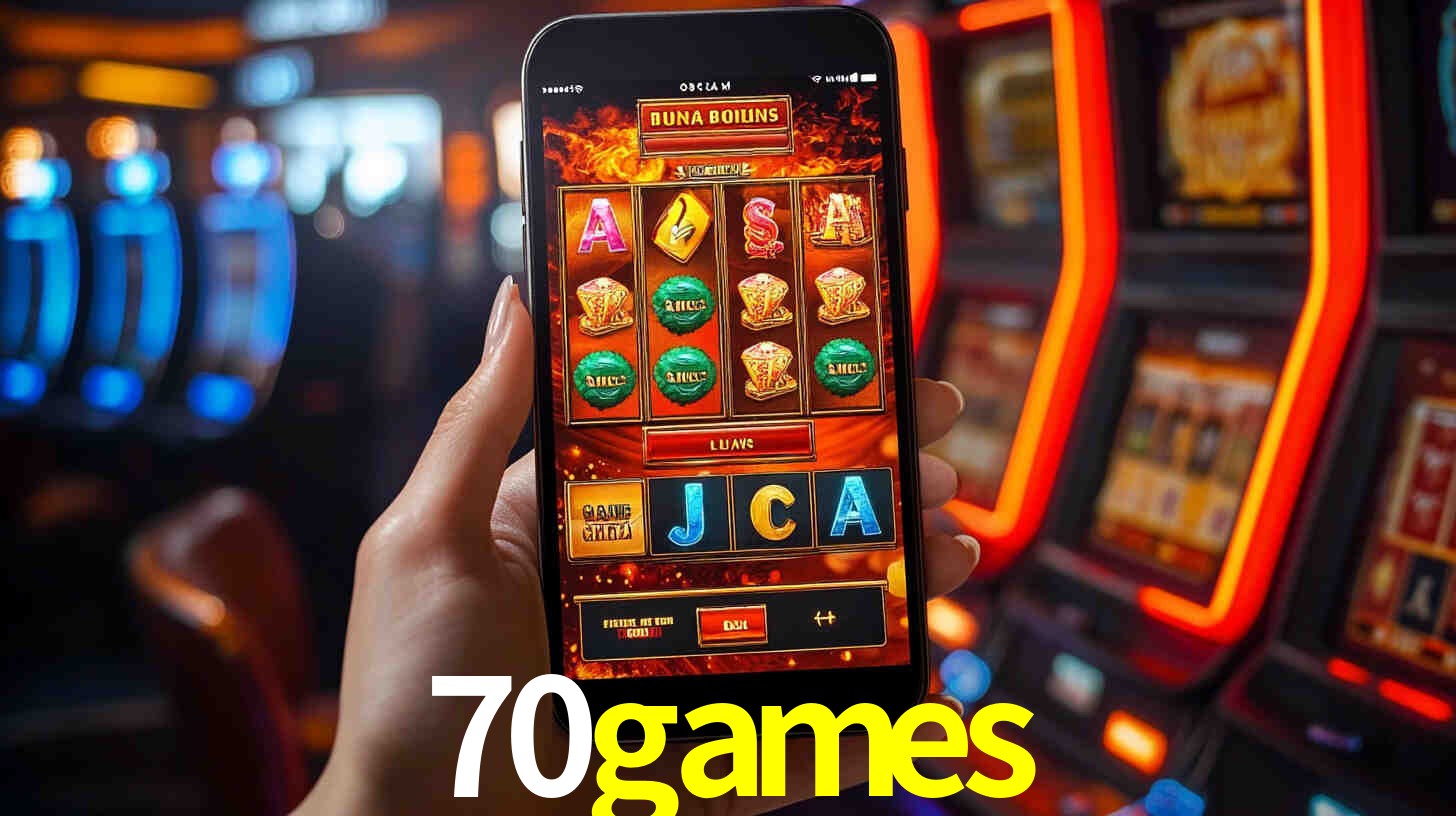 Sinta a adrenalina dos jogos de cassino com 70games