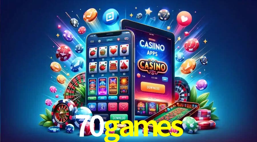 APP oficial da 70games para mobile